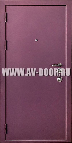 Глухая противопожарная однопольная дверь