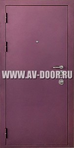 Глухая противопожарная однопольная дверь