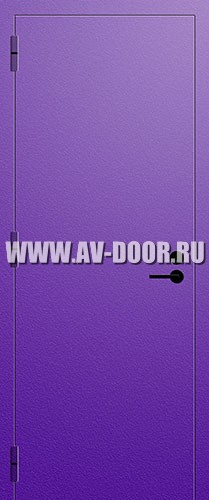 Противопожарная однопольная глухая дверь