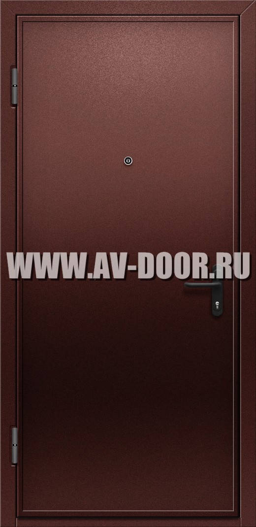 Противопожарная одностворчатая глухая дверь EI-30