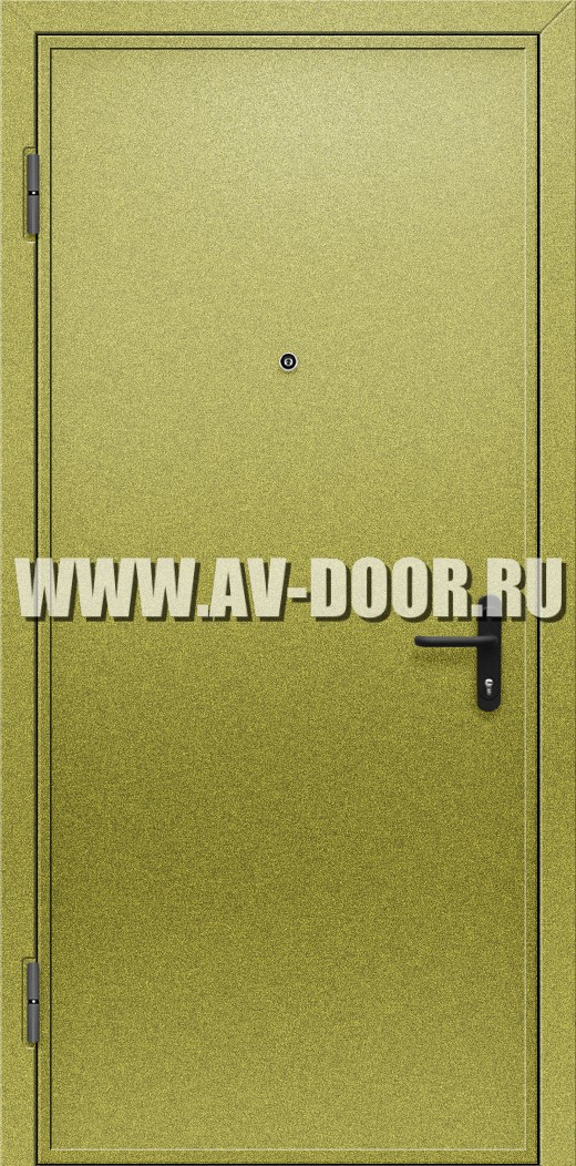 Глухая одностворчатая дверь без порога
