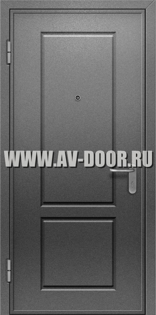 Однопольная противопожарная глухая дверь без порога