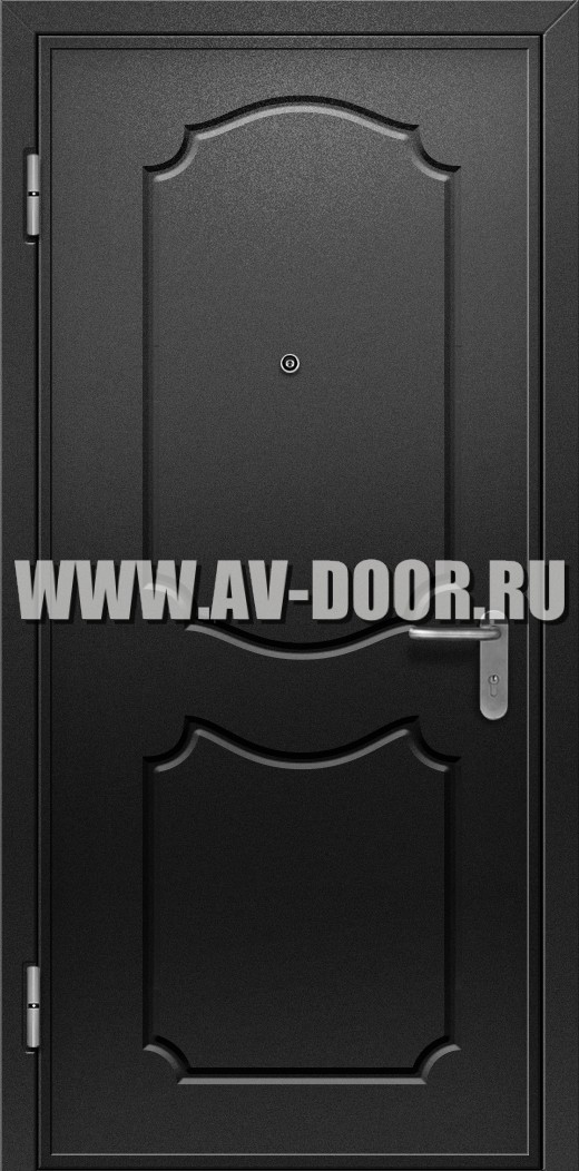 Глухая противопожарная однопольная дверь без порога