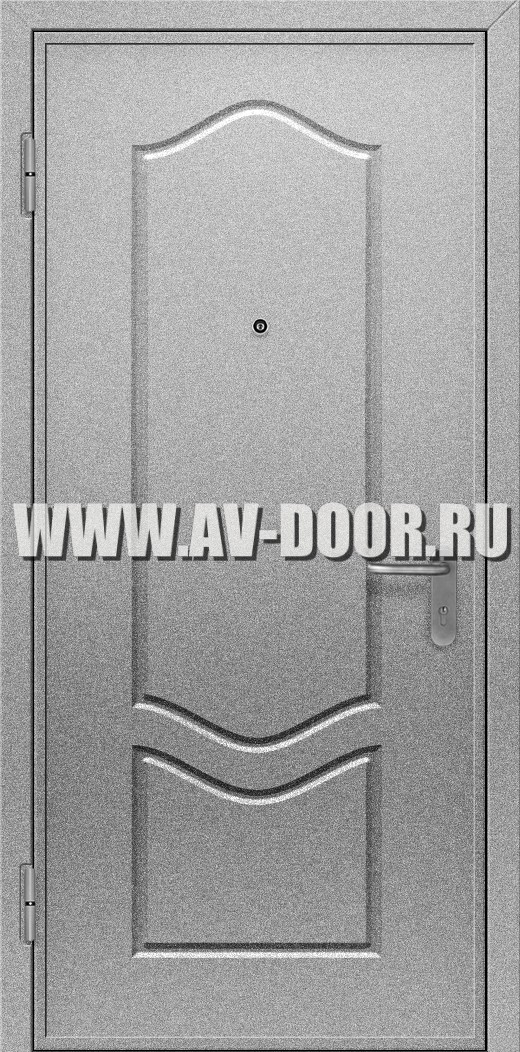 Противопожарная глухая одностворчатая дверь без порога
