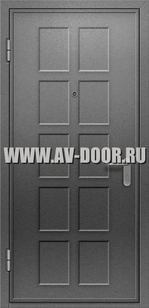 Дверь дымогазонепроницаемая противопожарная глухая