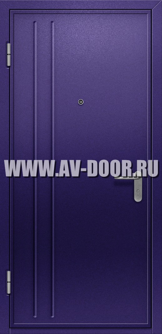 Противопожарная дымогазонепроницаемая глухая дверь