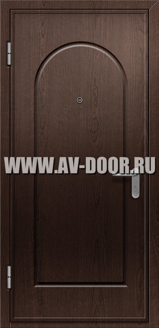 Однопольная дымогазонепроницаемая противопожарная дверь из мдф