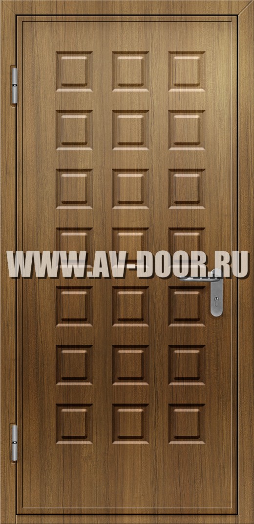 Противопожарная глухая дверь из МДФ