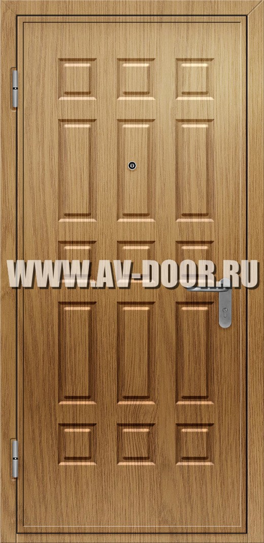 Одностворчатая противопожарная глухая дверь из МДФ