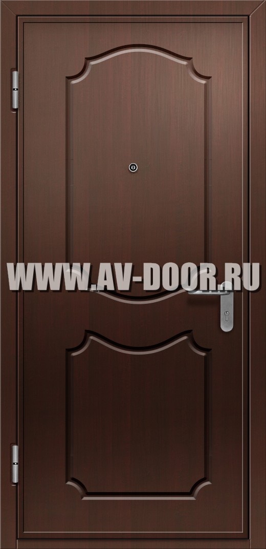 Дверь противопожарная глухая с отделкой МДФ