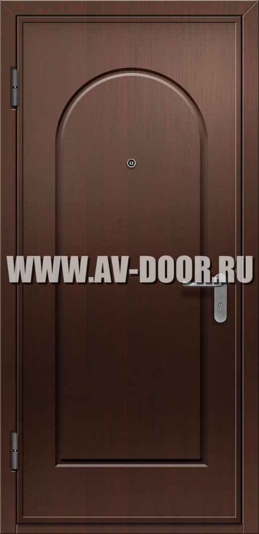 Дверь противопожарная однопольная из МДФ