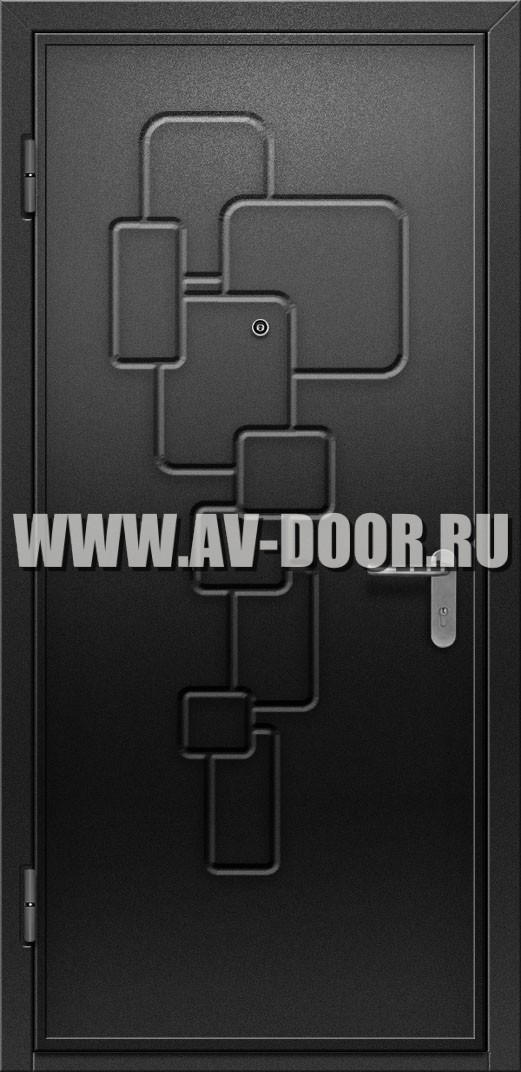 Глухая одностворчатая дверь с защитой от огня