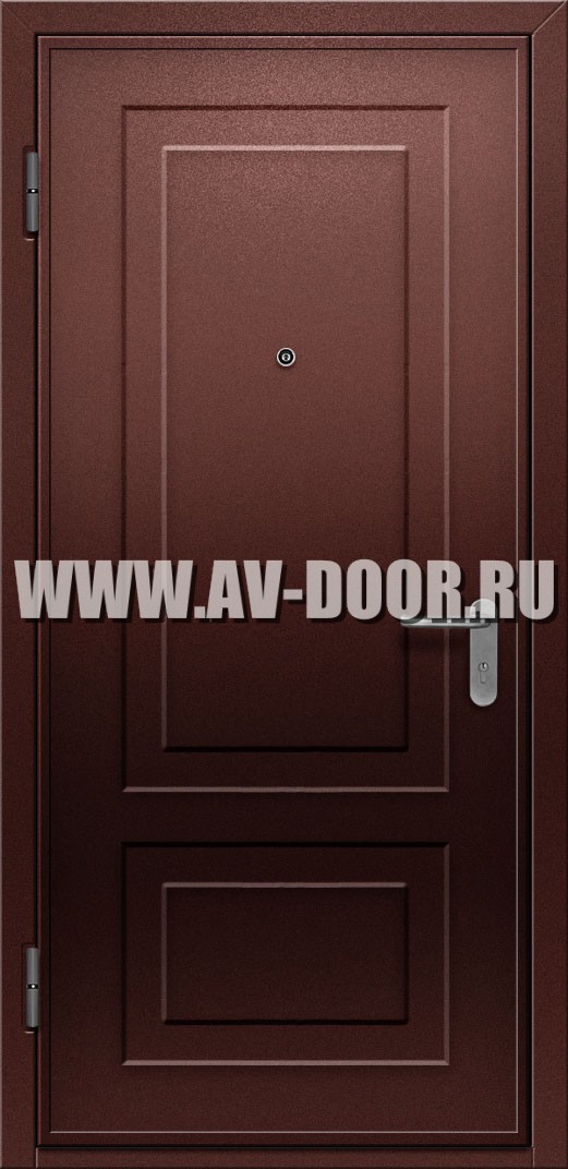 Однопольная глухая дверь с защитой от огня