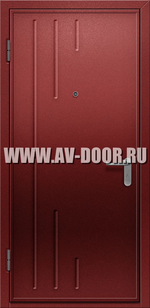 Глухая противопожарная одностворчатая дверь