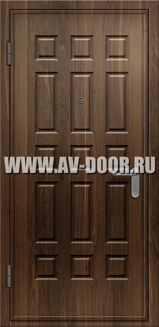 Одностворчатая дверь из МДФ с защитой от огня