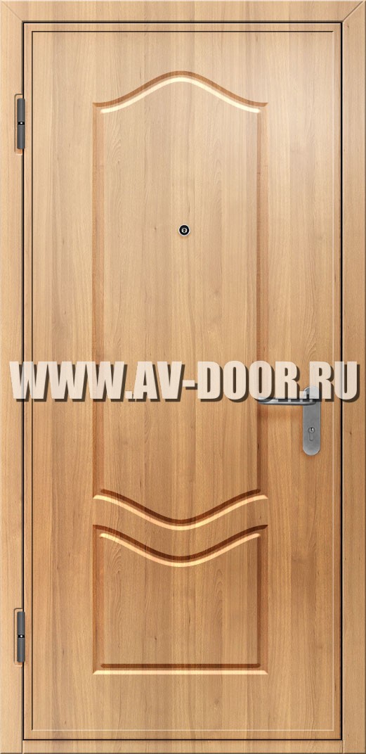 Противопожарная дверь из МДФ с порогом
