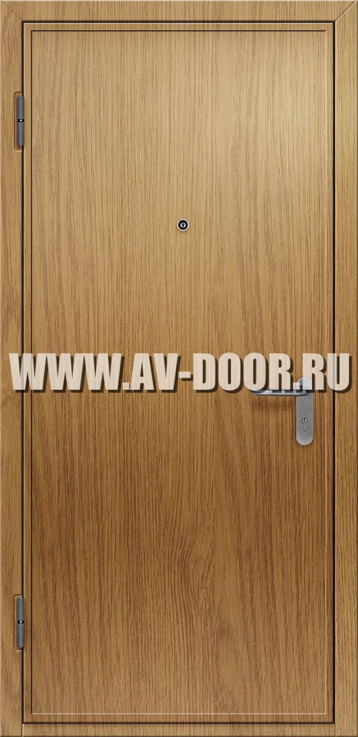 Дверь противопожарная из МДФ с порогом