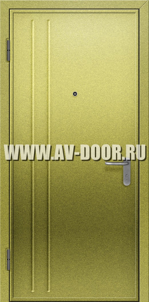 Глухая однопольная дверь без порога