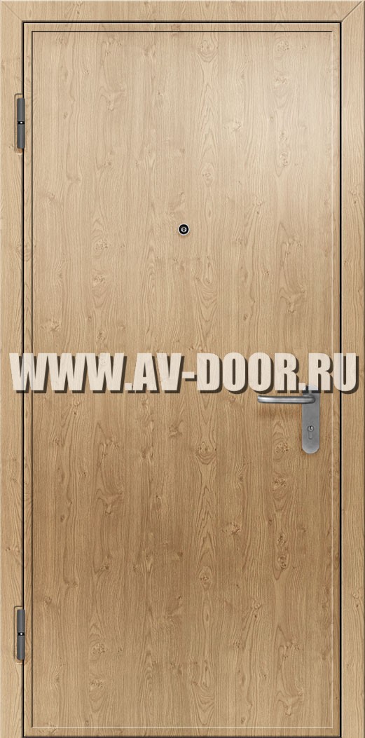 Противопожарная дверь из МДФ без порога