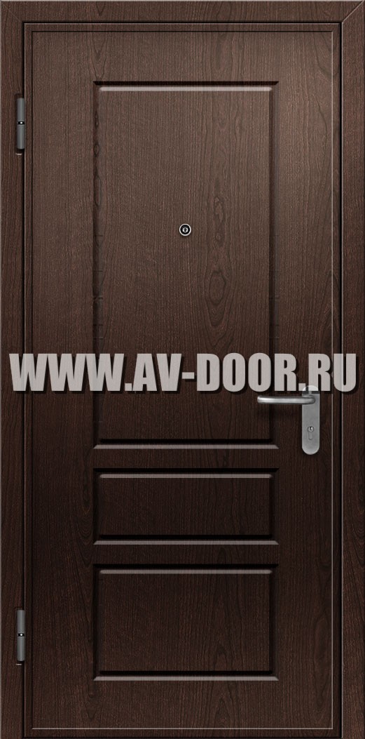 Глухая противопожарная дверь из МДФ без порога