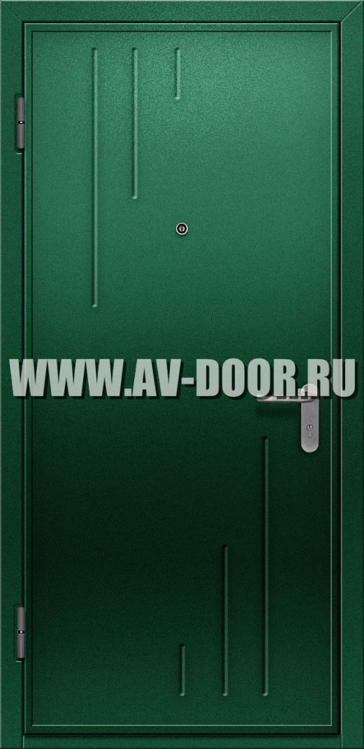 Дверь однопольная глухая противопожарная