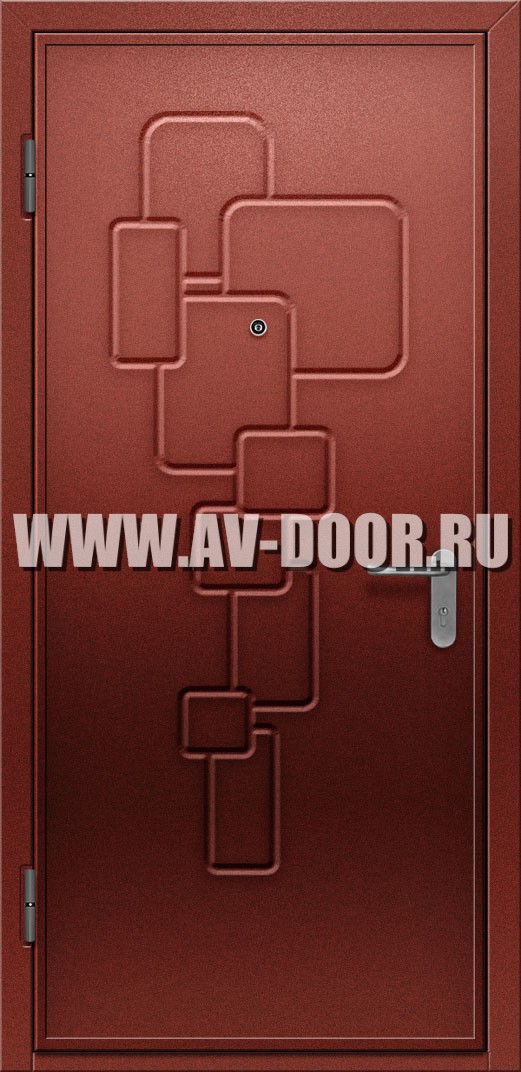Дверь дымогазонепроницаемая однопольная глухая