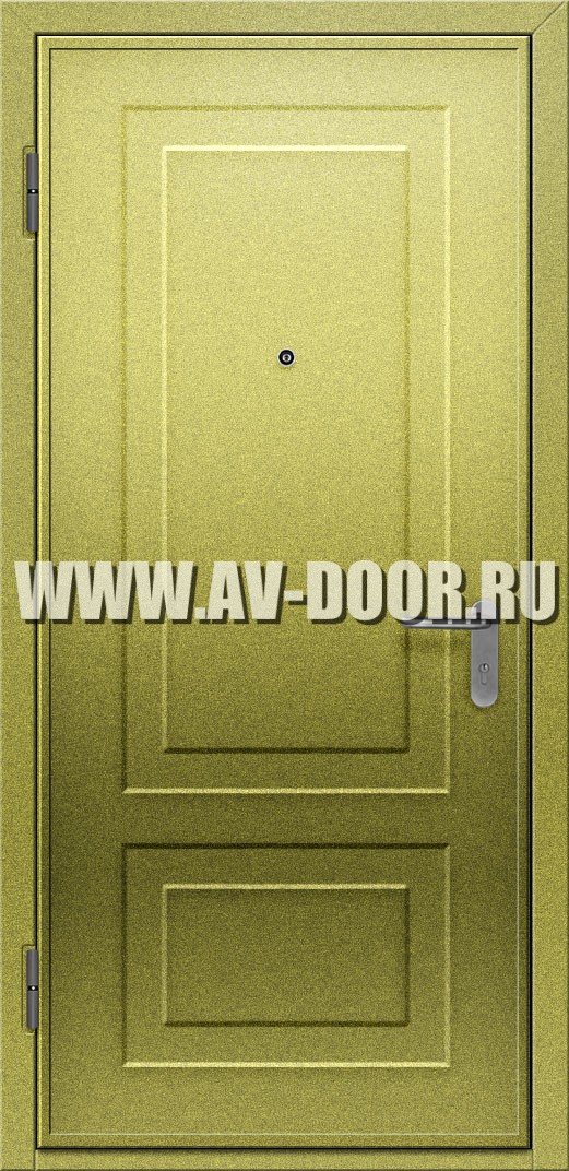 Однопольная глухая газодымонепроницаемая дверь