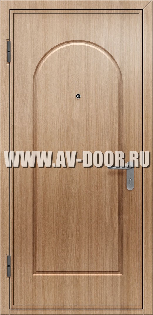 Однопольная дымогазонепроницаемая глухая дверь из МДФ