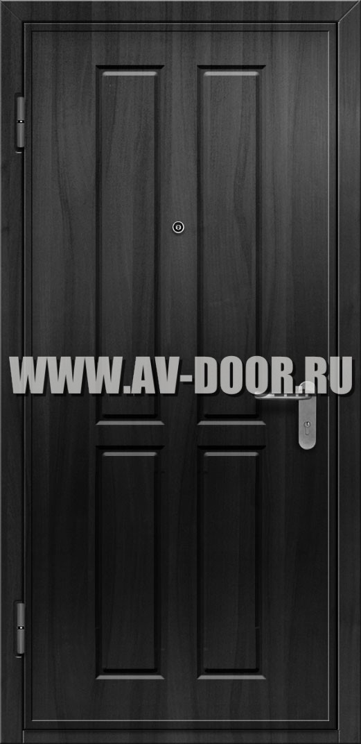 Газодымонепроницаемая однопольная глухая дверь из МДФ