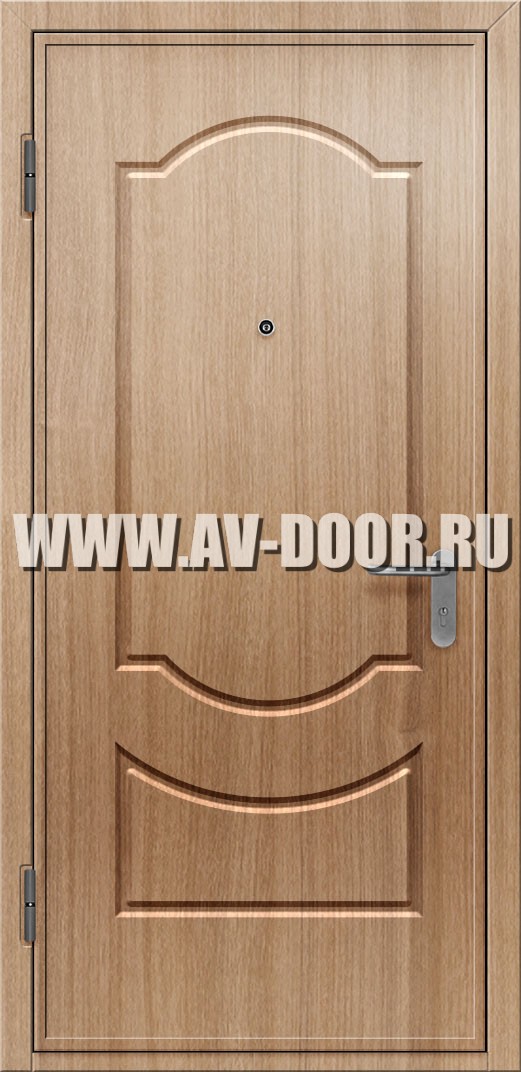 Однопольная глухая дверь из МДФ с защитой от огня
