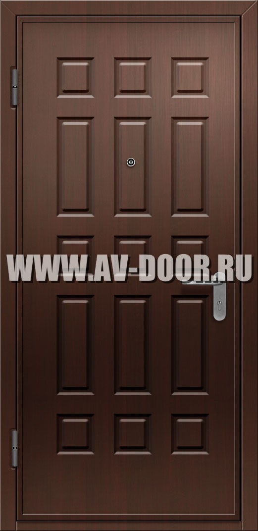 Однопольная глухая противопожарная дверь из МДФ