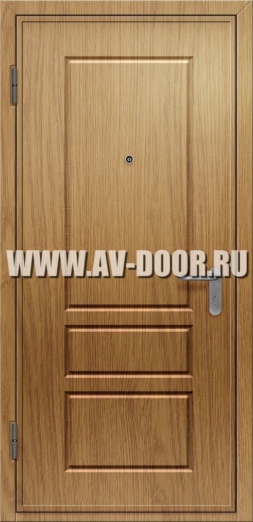 Дверь глухая однопольная с защитой от огня из МДФ