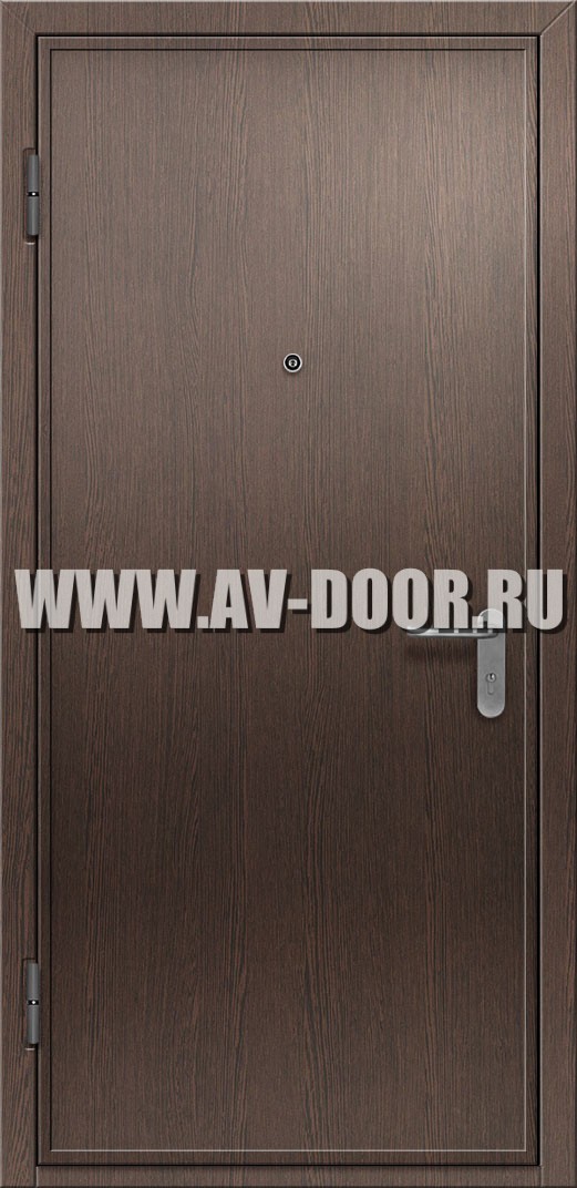Однопольная глухая противопожарная дверь из МДФ