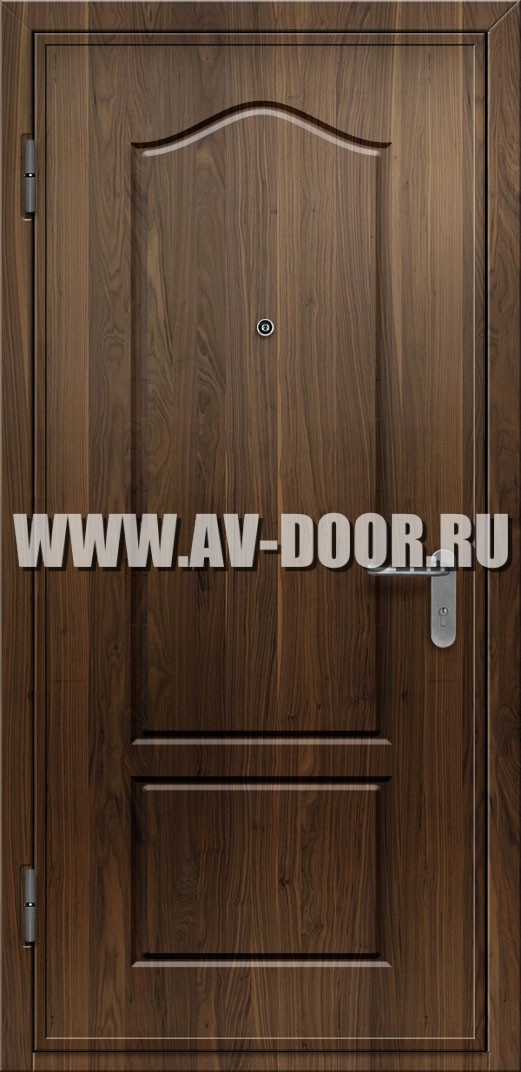 Противопожарная глухая одностворчатая дверь из МДФ