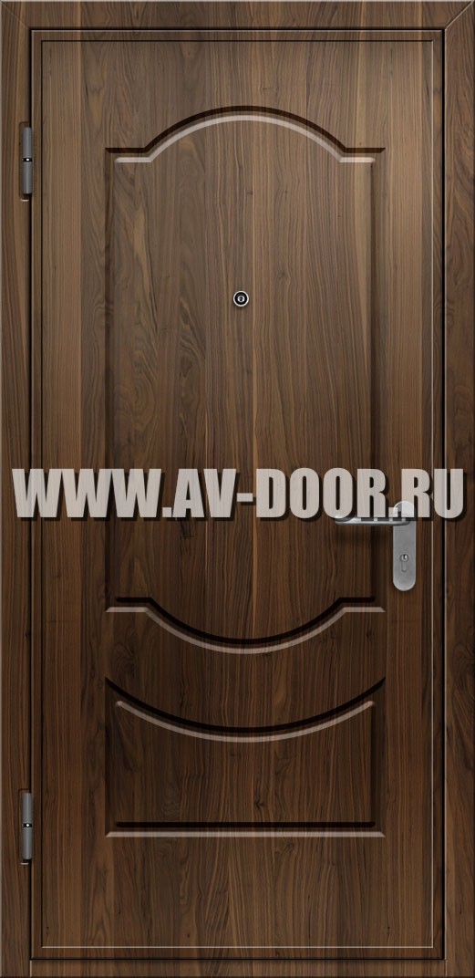 Противопожарная дверь из МДФ с порогом