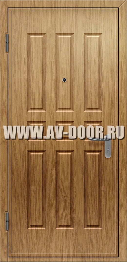 Дверь из МДФ с порогом и защитой от огня