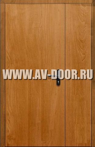 Полуторная противопожарная дверь МДФ ДПП-15