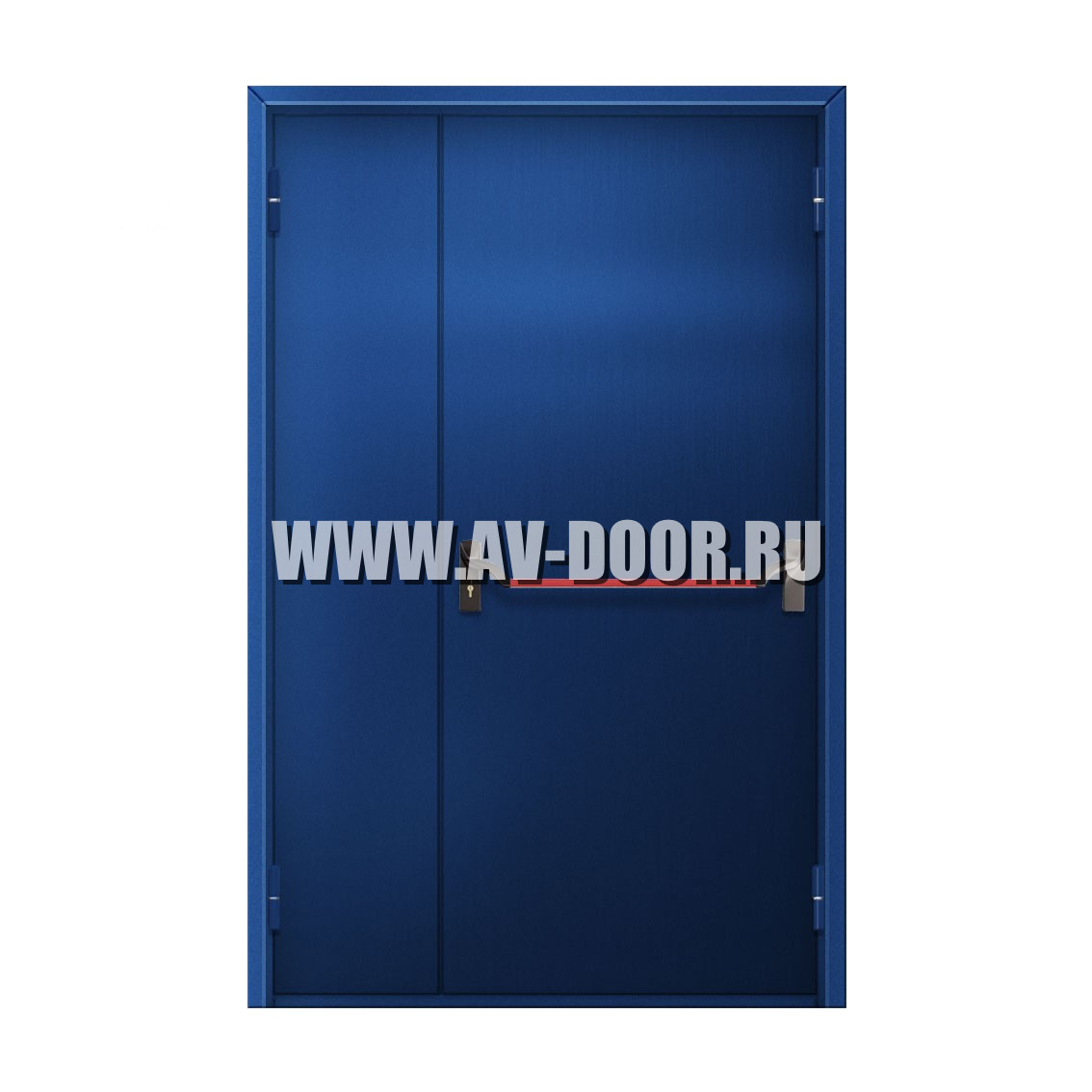 Техническая глухая дверь 1300x2100 с антипаникой