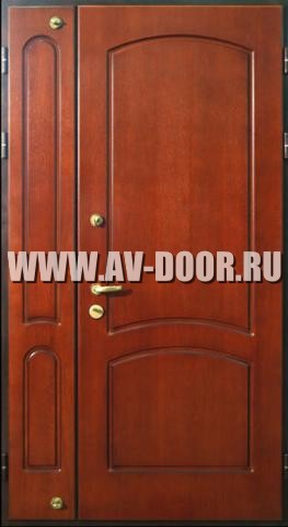 Дверь противопожарная двустворчатая глухая с МДФ ДМП-2Г