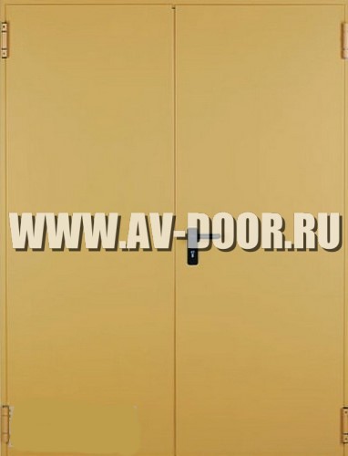 Дверь двустворчатая глухая дымогазонепроницаемая ДМП-2Г