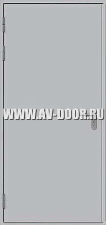 Дверь металлическая противопожарная одностворчатая глухая ДМП-1Г EI-60