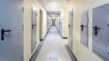 Серый огнеупорный люк второго типа защиты для налоговой